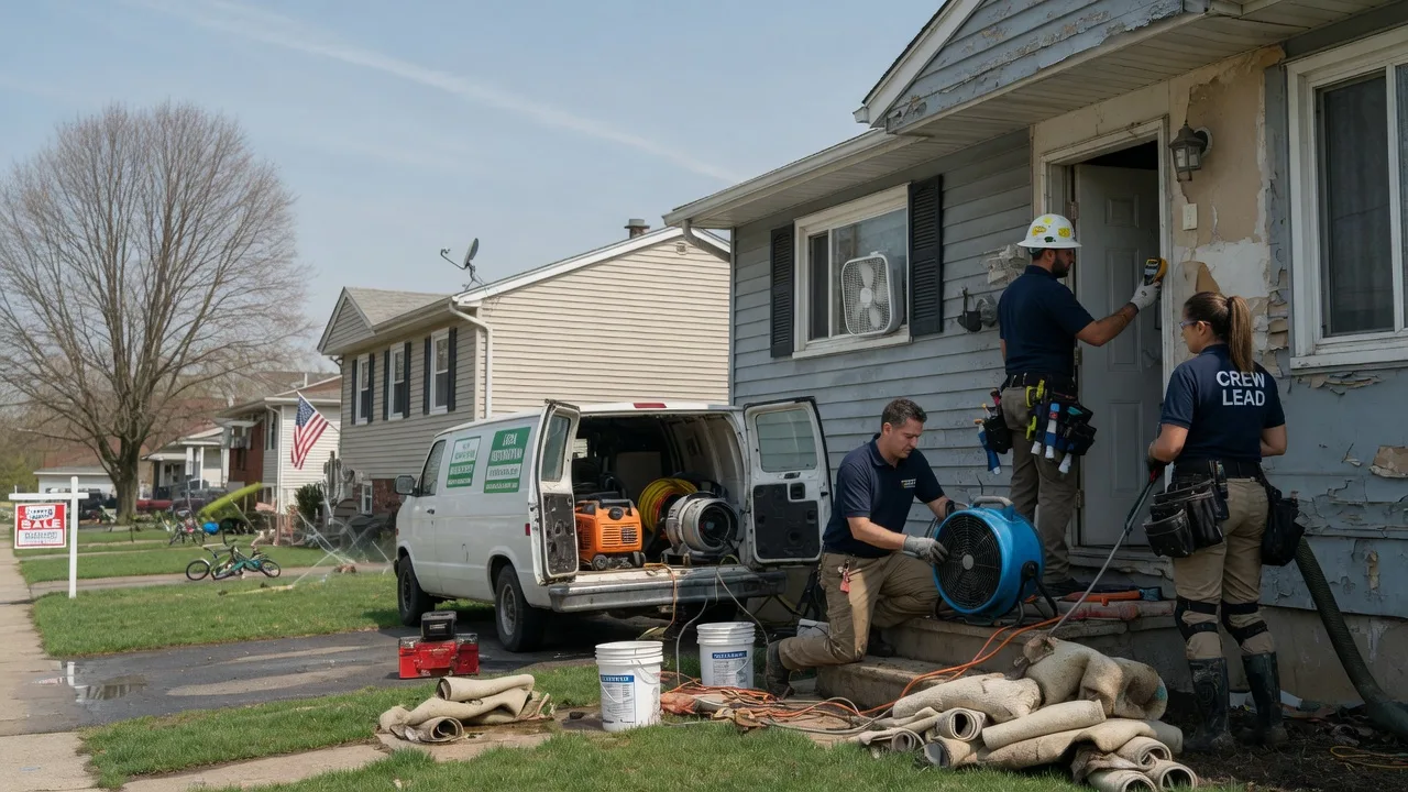 Flood Cleanup in West Chicago, IL near me